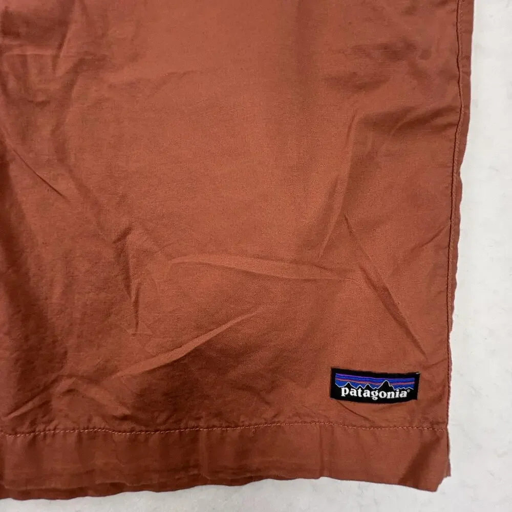 Patagonia All-Wear Hemp Shorts Mens 38 Brown 7” Organic Cotton Hiking 57805